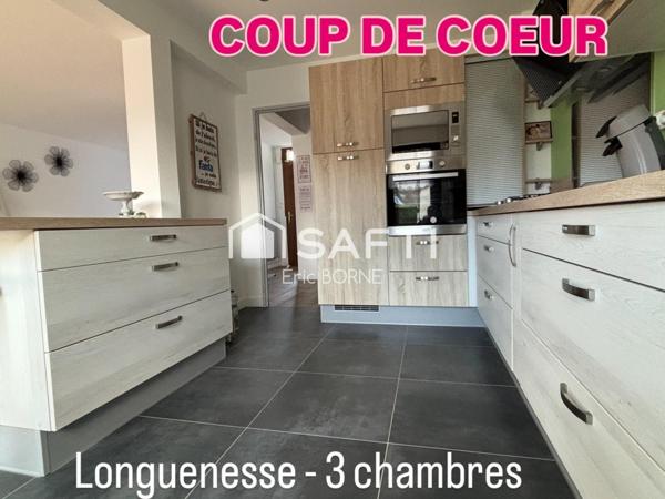 Longuenesse ,3 chambres , jardinet, garage
