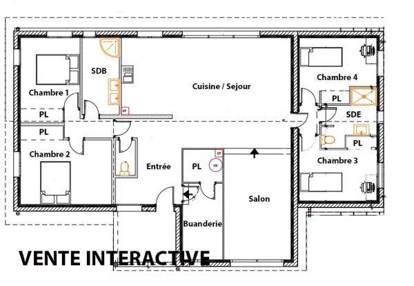 Maison à vendre 6 pièces 132,79 m² Chalamont