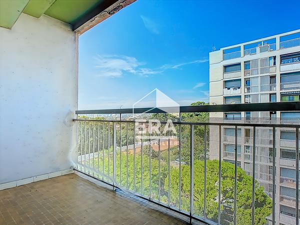À vendre : Appartement 4 pièces avec vue sur jardin à Marseille, Saint-Just