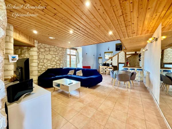 Maison à vendre 8 pièces Proche de LE LUDE (37)