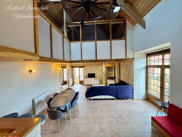 Maison à vendre 8 pièces Proche de LE LUDE (37)