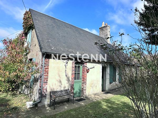 Charmante maison de campagne de 65.57 m² à vendre avec dépendance et beau terrain arboré à Flée (72500)