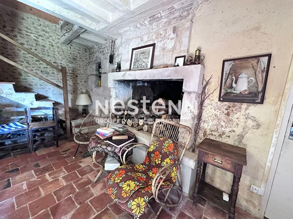 Charmante maison de campagne de 65.57 m² à vendre avec dépendance et beau terrain arboré à Flée (72500)