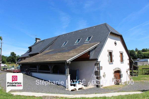 Propriété RARE et INSOLITE - Cantal (15) Vue exceptionnelle !!