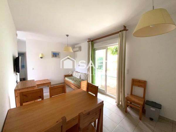 Appartement T3 bord de mer 44m² jardin et parking