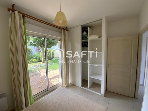 Appartement T3 bord de mer 44m² jardin et parking