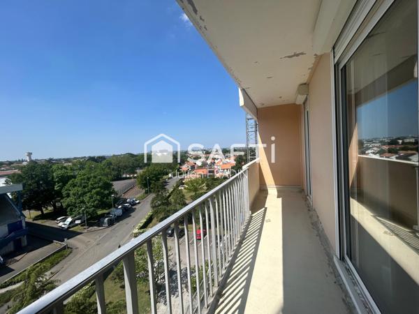 Rezé - Appartement 3 pièces 69 m² - Balcon ouest + stationnement