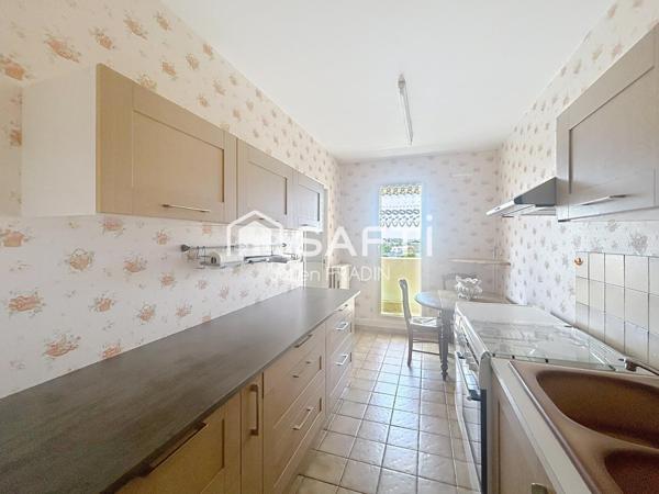Rezé - Appartement 3 pièces 69 m² - Balcon ouest + stationnement