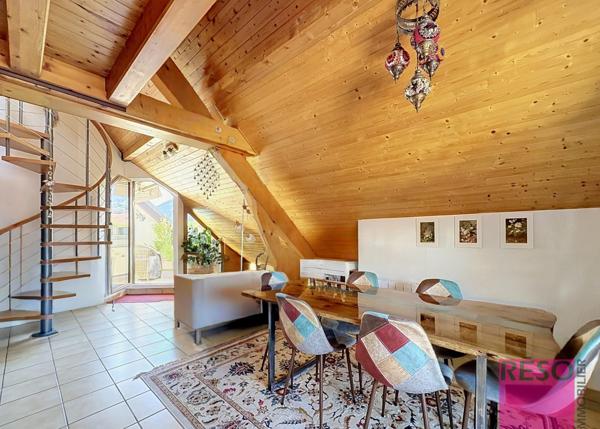 EXCLUSIVITÉ – T2/3 DERNIER ÉTAGE – COLLONGES-SOUS-SALÈVE