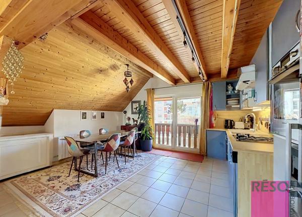 EXCLUSIVITÉ – T2/3 DERNIER ÉTAGE – COLLONGES-SOUS-SALÈVE