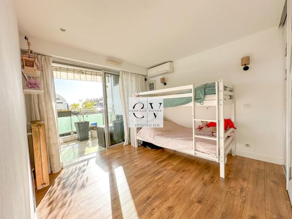 Cannes (06400) Résidence de standing - 3 pièces en étage élevé - quartier des Anglais