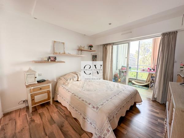 Cannes (06400) Résidence de standing - 3 pièces en étage élevé - quartier des Anglais