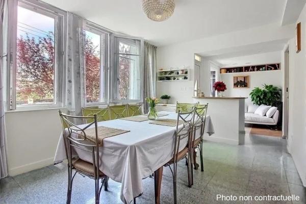 Maison familiale, 4 chambres, jardin et terrasse