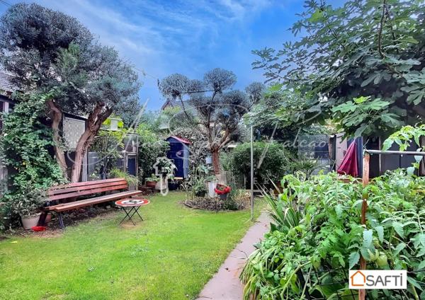 Maison familiale, 4 chambres, jardin et terrasse