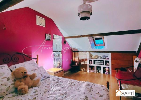 Maison familiale, 4 chambres, jardin et terrasse