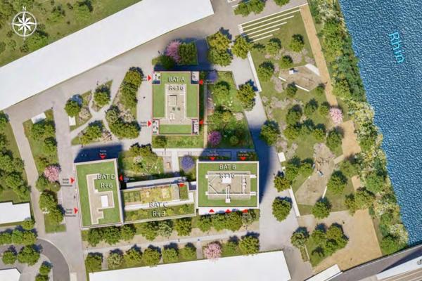 STRASBOURG 67000 QUARTIER DES DEUX RIVES, APPARTEMENT 2 PIÈCES