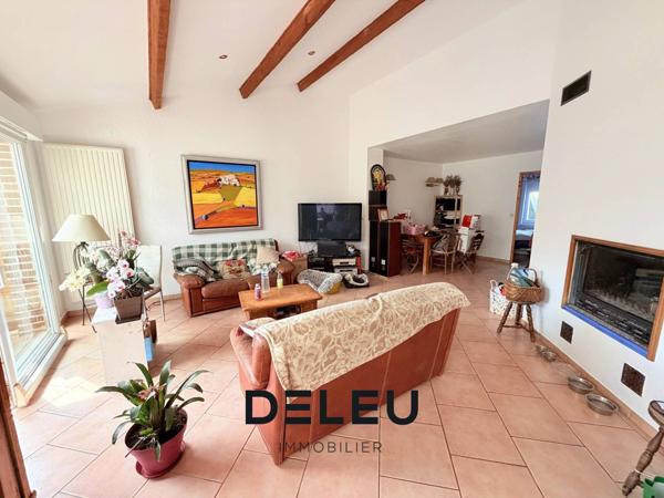Maison semi plain-pied de 128 m² avec 4 chambres, jardin et garage à Wasquehal