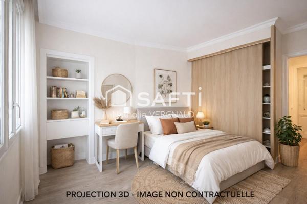 BEAU 2P LUMINEUX PROCHE VOLONTAIRES & PASTEUR