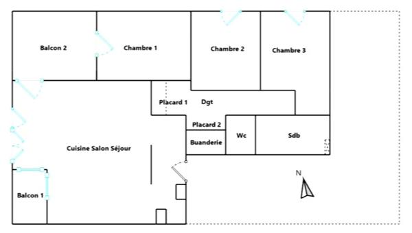 VENTE JOLI T4 MODERNE ET DESIGN