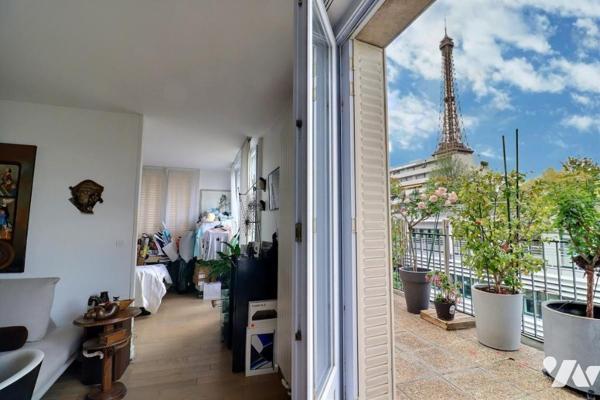 VIAGER - APPARTEMENT AVEC TERRASSE - TOUR EIFFEL