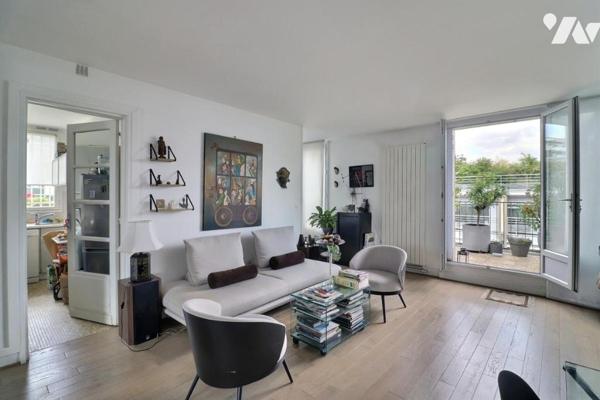 VIAGER - APPARTEMENT AVEC TERRASSE - TOUR EIFFEL
