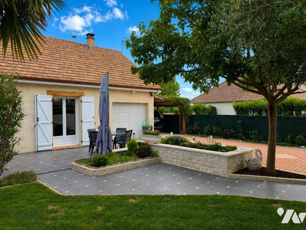 Maison de plain-pied de 80 m2 avec garage