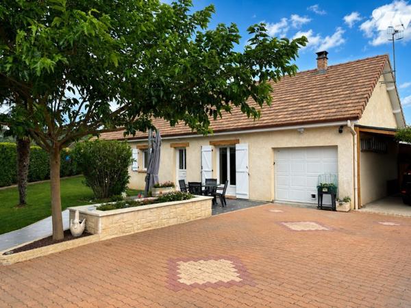 Maison de plain-pied de 80 m2 avec garage