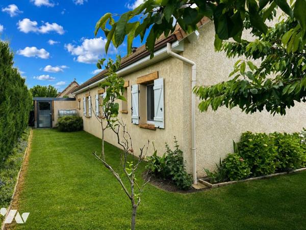 Maison de plain-pied de 80 m2 avec garage