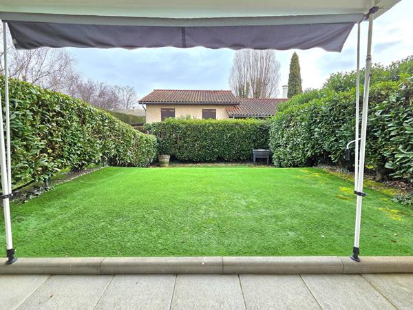 Grand T1 avec jardin terrasse et garage - Clé en main