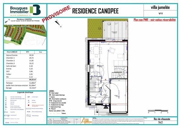 Maison à vendre    4 pièces •  Saint-Vincent-de-Tyrosse