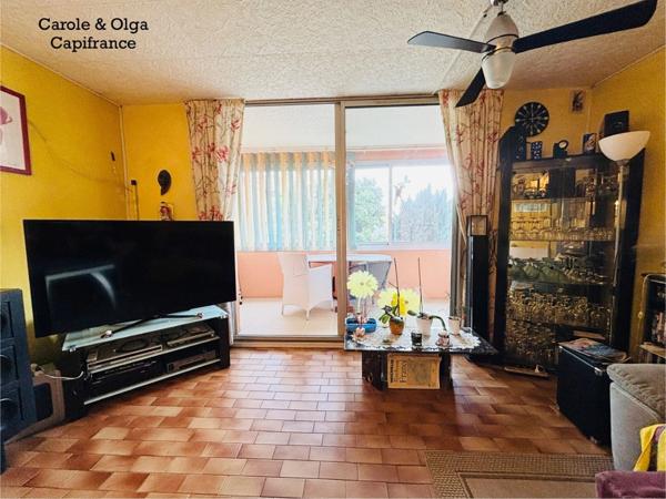 Appartement à vendre 3 pièces LE CAP D agde, parking et cellier, proche des commerces et de la plage Richelieu Est