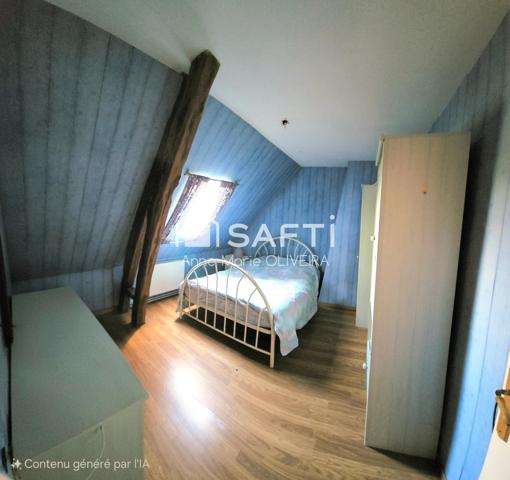 Maison 6 pièces avec 4 chambres, Véranda 30m2 et grande pièce de vie sur un terrain de 1177m2 avec dépendances.