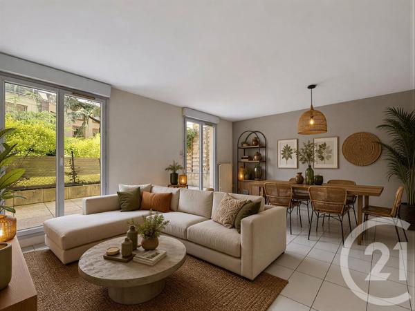 Appartement F2 à vendre  2 pièces - 49,04 m 2   LYON  - 69008