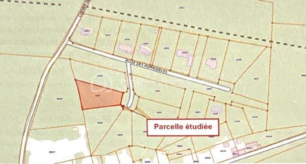 Terrain de 1 646 m²