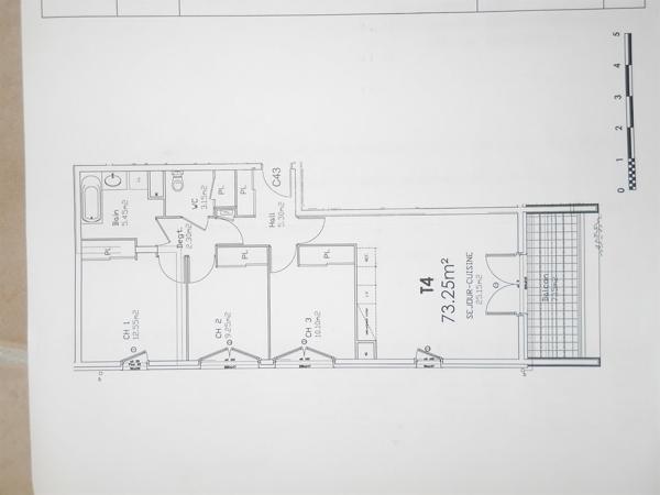 Appartement t4 + garage double