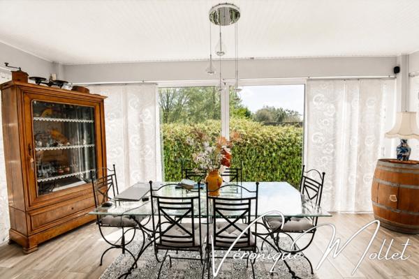 SAINTE-EULALIE – PLAIN-PIED, 3 CHAMBRES, BUREAU, PISCINE ET DOUBLE GARAGE