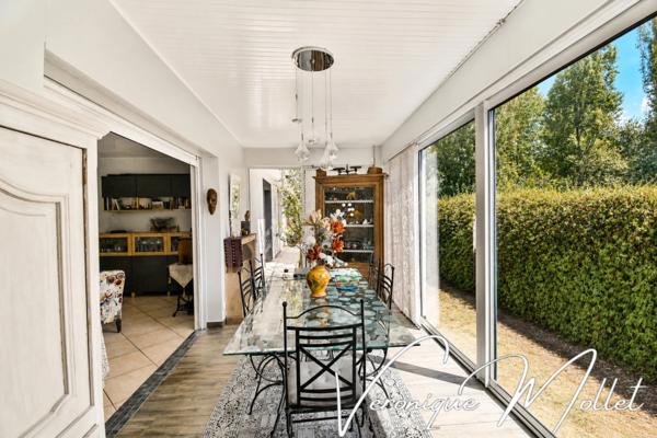 SAINTE-EULALIE – PLAIN-PIED, 3 CHAMBRES, BUREAU, PISCINE ET DOUBLE GARAGE