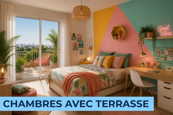 Duplex 4 pièces, terrasse et balcon : la vie de famille au vert prend de la hauteur à Paris 18e
