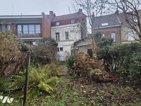 MARCQ EN BAROEUL - QUARTIER BUISSON - MAISON A RENOVER AVEC GRENIER, GARAGE ET JARDIN