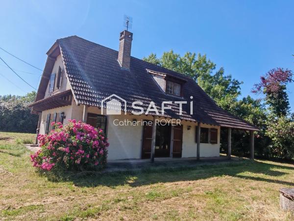 Maison ancienne rénovée sur 20000 m² de terrain