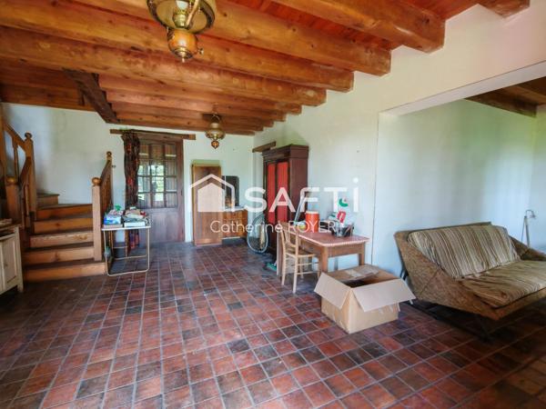 Maison ancienne rénovée sur 20000 m² de terrain
