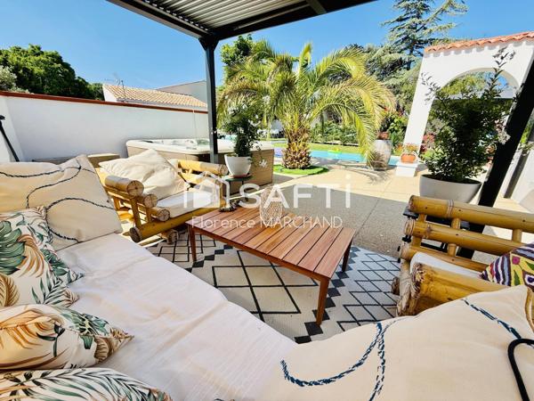 SUPERBE MAISON 4 CH GARAGE JARDIN PISCINE SPA