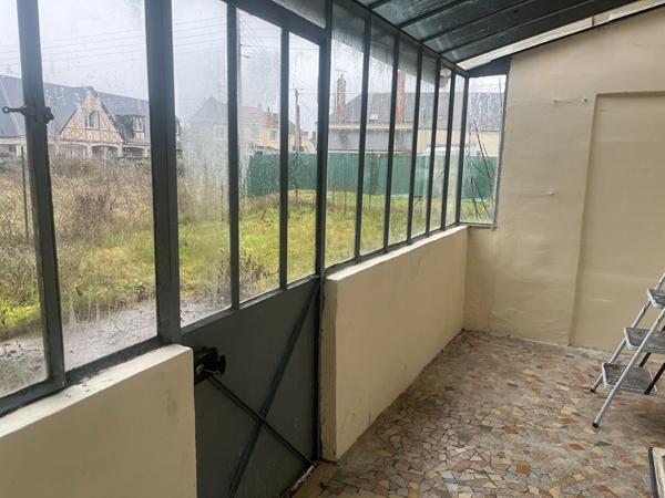 Maison de ville avec petit terrain