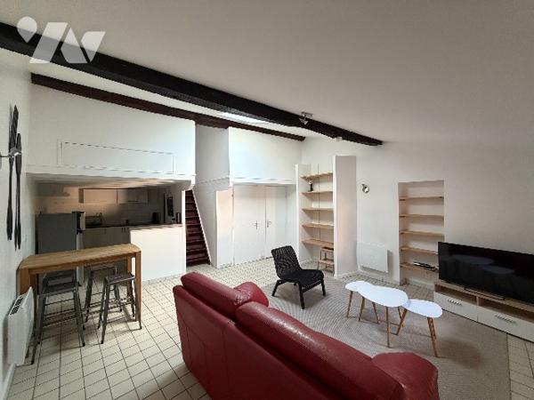 Hyper Centre T2 de 69m² avec 2 pièces supplémentaires et un cellier