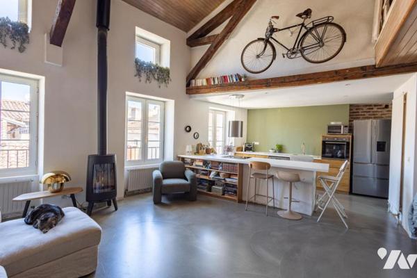 Appartement 3 chambres en duplex Cahors