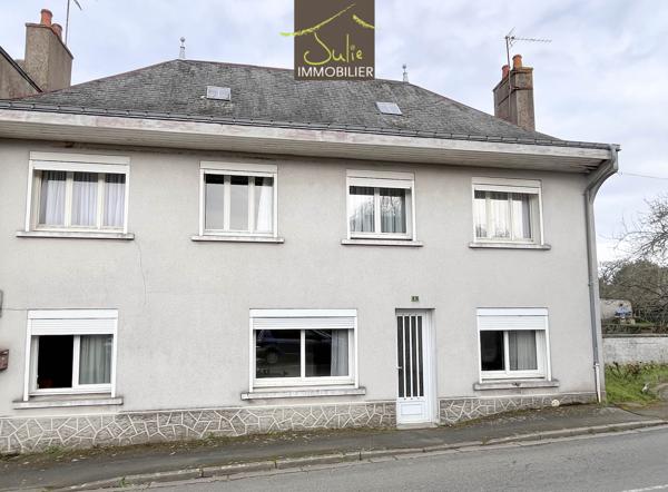 Maison 5 chambres, avec jardin et garage.