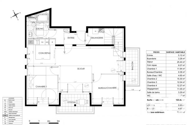 Appartement à vendre 6 pièces 123 m² Le Plessis-Robinson