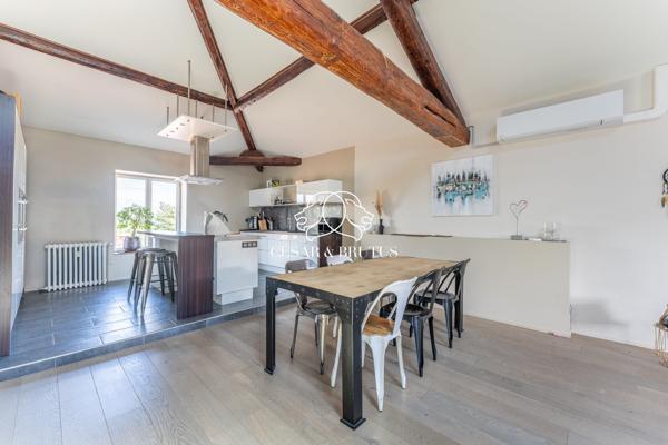 Au calme de l’Ouest Lyonnais : Grand T5 de 111m² en très bon état – Saint Germain Au Mont d’Or