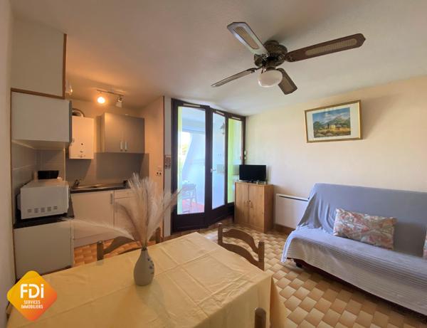 Petite Motte -Studio cabine  22 m2 - Balcon 7m2 -  Parking