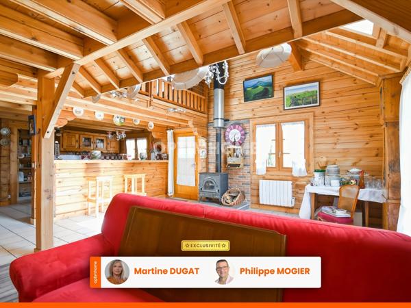 Magnifique chalet d'une surface habitable de 218m2 situé à 13km au Sud-Est de VICHY
